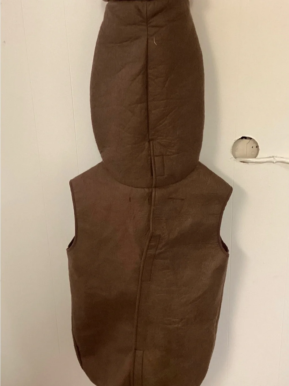 Pottery Barn Kids Brown Root Beer Costume size 7-8 EUC